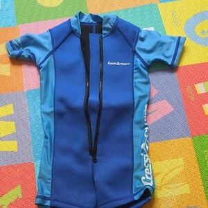 NWOT Cressi Toddler Blue Swim Suit